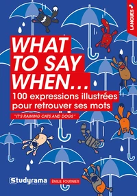 What to say when