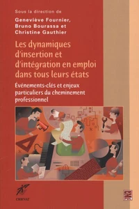 Les dynamiques d'insertion et d'integration en emploi dans tous