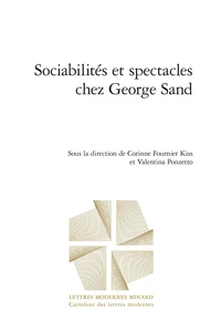 Sociabilités et spectacles chez George Sand