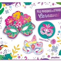 Mes masques en strass Carnaval