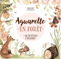 Aquarelle en forêt