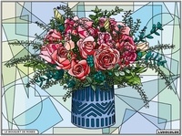  FP Color - Le Bouquet de roses.