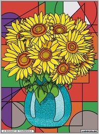  FP Color - Le Bouquet de tournesols.