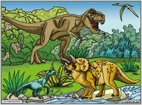  FP Color - Les Dinosaures.