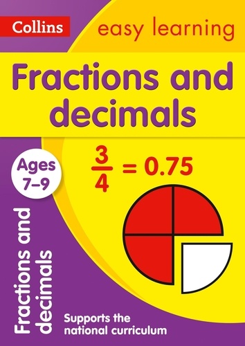 Fractions and Decimals Ages 7-9 - Prepare for school with easy home learning.