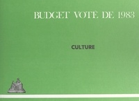  France - Budget voté de 1983 : Culture.