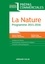 La Nature. Prépas commerciales - Programme 2015-2016