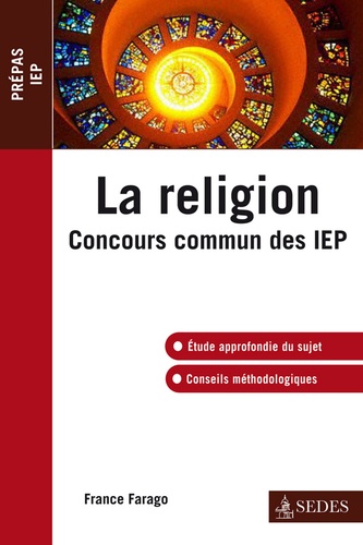 La religion. Concours commun des IEP