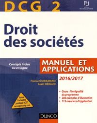 France Guiramand et Alain Héraud - DCG 2 Droit des sociétés - Manuel et applications.