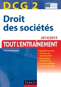 France Guiramand - Droit des sociétés DCG2 - Tout l'entraînement.