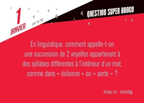 365 jours pour s'entrainer au jeu des 1000 euros