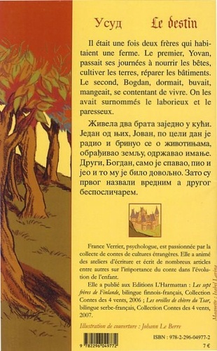 Le destin. Edition bilingue français-serbe