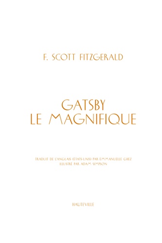 Gatsby le magnifique  Edition collector