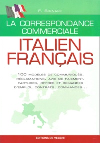Francesca Bignami - La Nouvelle Correspondance Commerciale Francais-Italien.