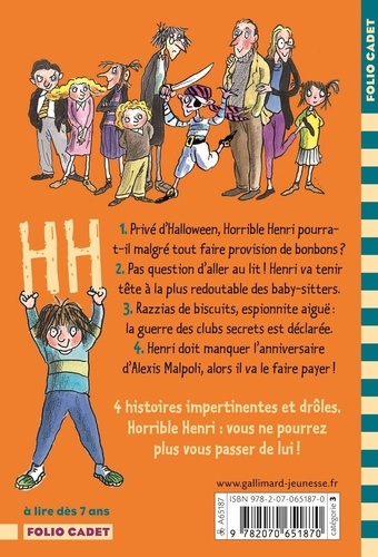 Horrible Henri Tome 11 La baby-sitter infernale