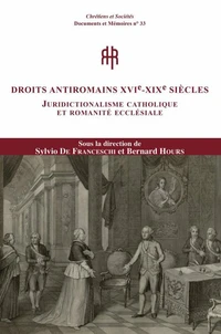 Droits antiromains XVIe-XIXe siècles