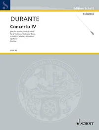 Concerto IV E Minor