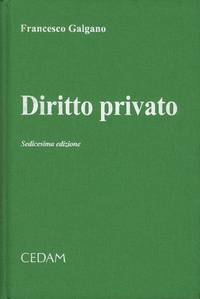 Francesco Galgano - Diritto privato.