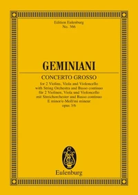 Concerto grosso Mi mineur