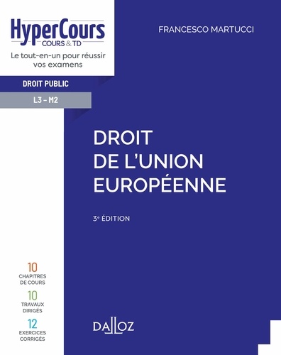 Droit de l'Union européenne - 3e ed. 3e édition