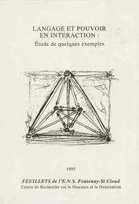 Langage Et Pouvoir En Interaction