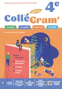 Cahier de français 4e ColléGram'