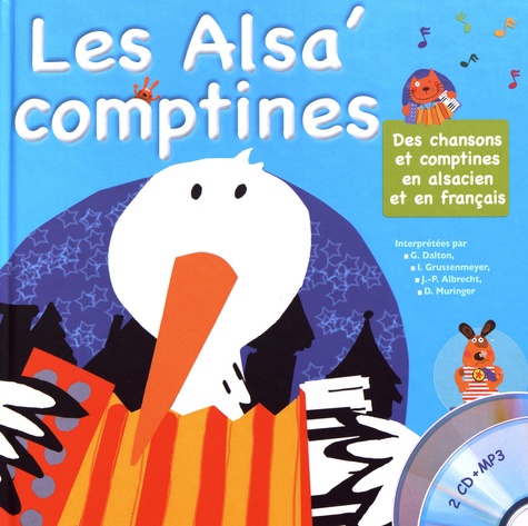 Les Alsa' comptines - Des chansons et comptines... de Francine  Pohl-Guillerey - Album - Livre - Decitre