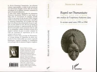 Regard Sur L'Humanitaire Une Analyse De3 L'Experience Haitienne Dans Le Secteur Sante Entre 1991 Et 1994