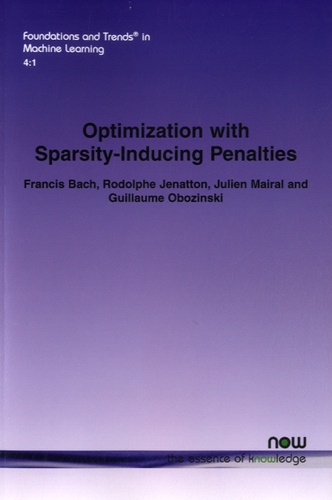 Francis Bach - Optimization with Sparsity-Inducing Penalties.