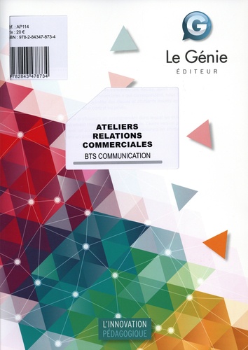 Francis Benhaïm et Alain Picot - Atelier relations commerciales BTS Communication - Pochette élève.