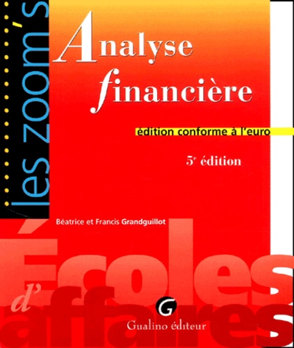 Analyse financière 5e édition