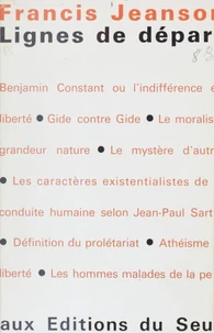Lignes de départ