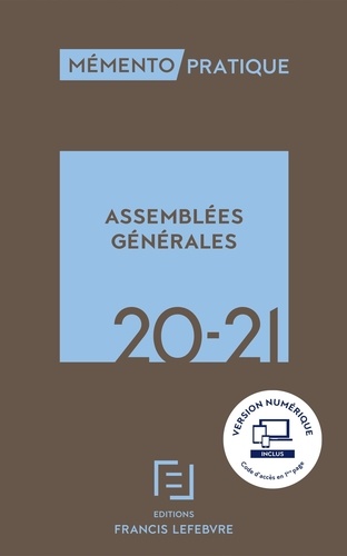 Assemblées générales  Edition 2020-2021