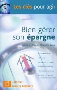 Bien gérer son épargne