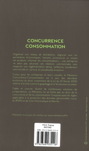 Concurrence consommation  Edition 2021