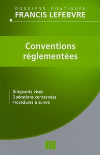  Francis Lefebvre - Conventions réglementées.