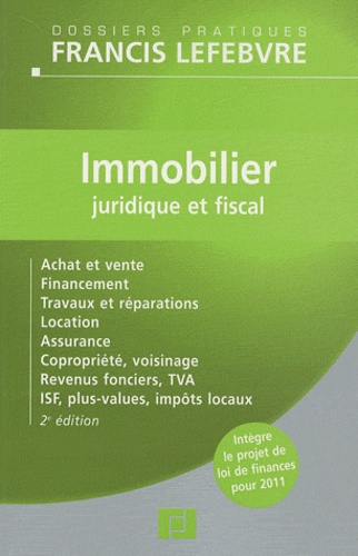  Francis Lefebvre - Immobilier juridique et fiscal.