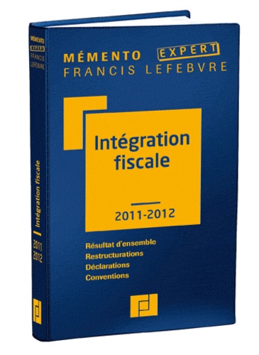  Francis Lefebvre - Intégration fiscale.