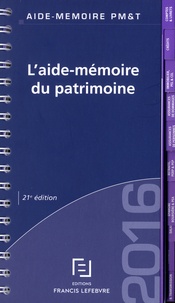  Francis Lefebvre - L'aide-mémoire du patrimoine.