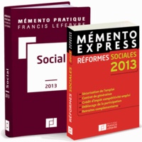  Francis Lefebvre - Mémento Social + Réformes sociales - 2 volumes.