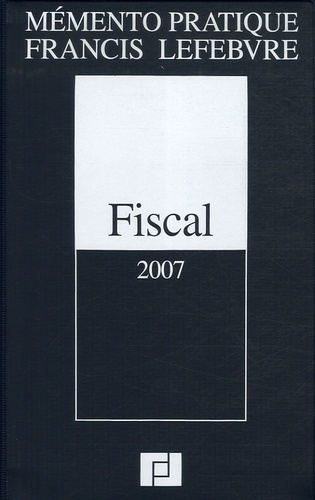  Francis Lefebvre - Pack Fiscal. 1 Cédérom