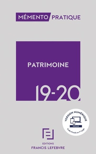 Patrimoine  Edition 2019-2020
