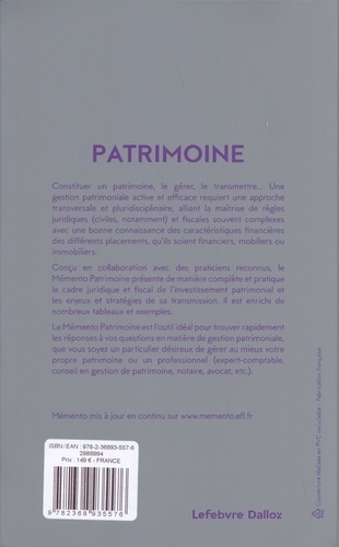 Patrimoine  Edition 2021-2022