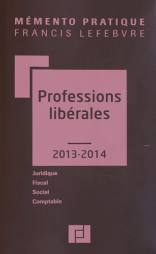 Professions libérales  Edition 2013-2014