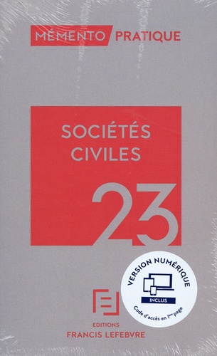 Sociétés civiles  Edition 2023
