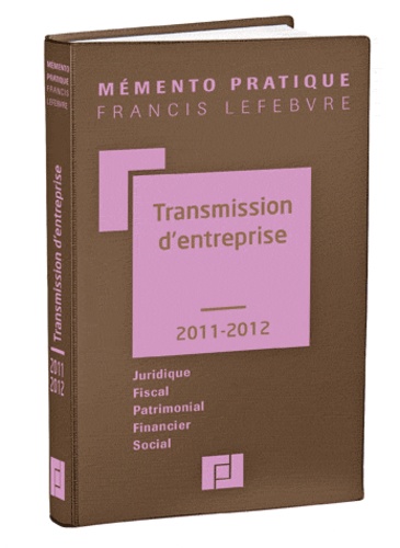  Francis Lefebvre - Transmission d'entreprise.