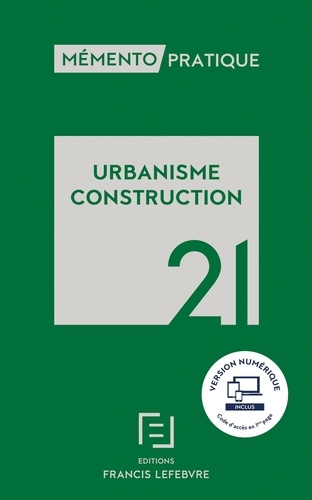 Urbanisme construction  Edition 2021