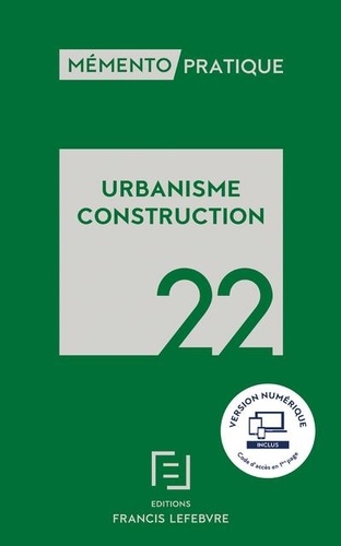 Urbanisme construction  Edition 2022