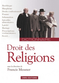 Francis Messner - Droit des Religions.