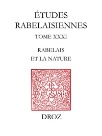 Etudes rabelaisiennes
